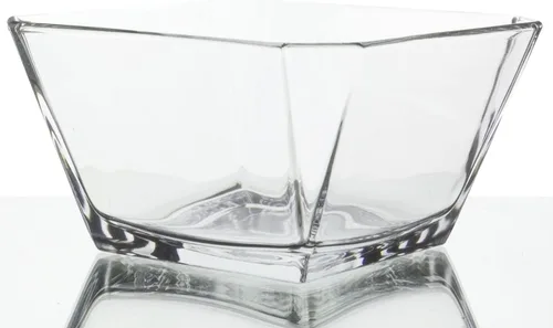 Vista 5 de Red Co. London - Juego de 6 mini cuencos de vidrio transparente cónico de 10.25 onzas para postres, aperitivos, salsas