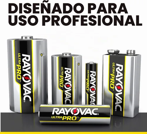 Vista 2 de Rayovac Pilas AAA alcalinas Ultra Pro, paquete de 18