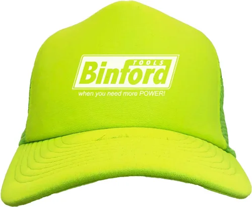 Vista 7 de Binford Tools - Sombrero de camionero divertido de dos tonos para TV Parody Beige/Marrón