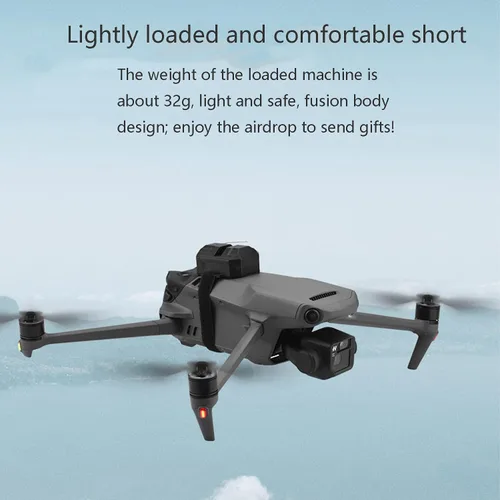 Vista 3 de Sistema Airdrop compatible con DJI Mini 4 Pro/Mini 3/Mini 3 Pro/Mini 2/Mini SE Drone Payload Dropper Release Dropper System Delivery Transport