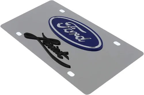 Vista 3 de Eurosport Daytona - Compatible con -, logotipo de Ford Lariat, placa de acero inoxidable