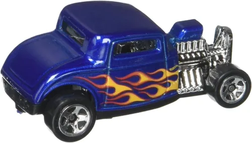 Vista 2 de Hot Wheels 2017 HW Flames '32 Ford 223/365, azul