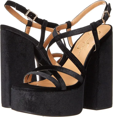 Vista 7 de Jessica Simpson Salih Block Heel - Sandalias de plataforma para mujer