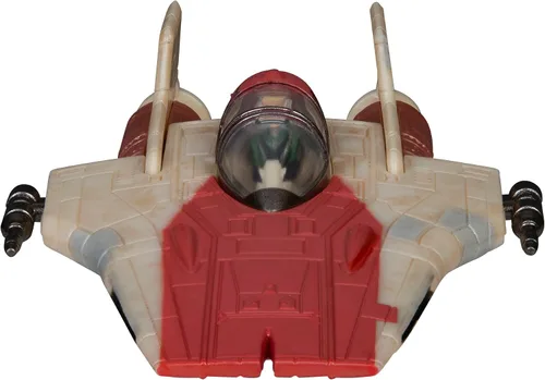 Vista 5 de Star Wars Micro Galaxy Squadron A-Wing - Vehículo de clase de armadura ligera de 3 pulgadas con accesorio de micro figura de 1 pulgada