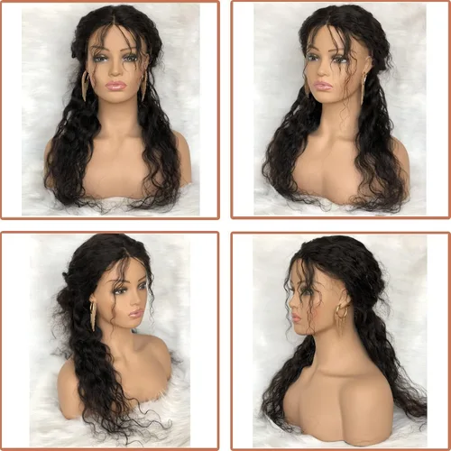 Vista 6 de Voloria Cabeza de maniquí femenina realista con maniquí de hombro, cabeza de PVC, busto de peluca, soporte para pelucas, peinado, gafas de sol