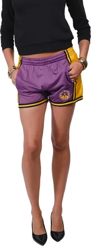 Vista 13 de Ultra Game Pantalones cortos de baloncesto oficiales de la WNBA para mujer