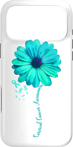 Vista 22 de Cervical Cancer Awareness Family Case Survivor Pretty Gift Case for iPhone 17
