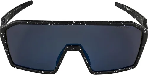 Vista 2 de ALPINA Gafas deportivas rectangulares modernas, color negro, talla única