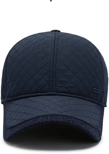 Vista 3 de FASHIXD Gorra de béisbol de invierno para hombre, sombreros de invierno con orejeras, gorras ajustables para clima frío