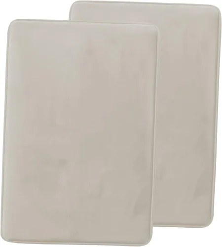 Vista 36 de Clara Clark Alfombra de Baño 24" x 17" - Alfombras de Baño, Tapete de Baño de Espuma Viscoelástica, Afelpado, Acogedor, Ultra Suave, Antideslizante
