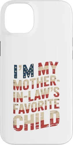 Vista 15 de Im My Mother in Law Favorite Child USA FlagFunny Parent Case for iPhone 16