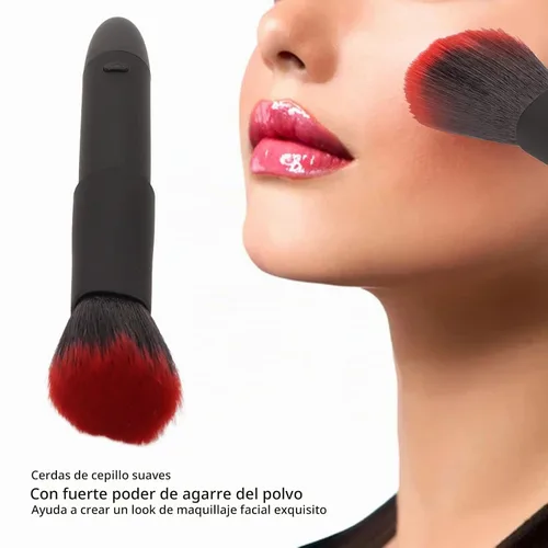 Vista 8 de 10 brochas de maquillaje motorizadas recargables por USB – Multifuncional cepillo de polvo suelto para corrector o rubor