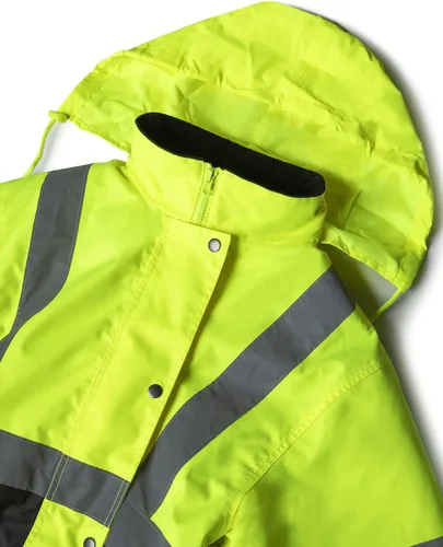 Vista 8 de Utility Pro UHV664 - Chaqueta de poliéster de alta visibilidad para mujer, con puños de tormenta con protector de tela de teflón Dupont, color Verde