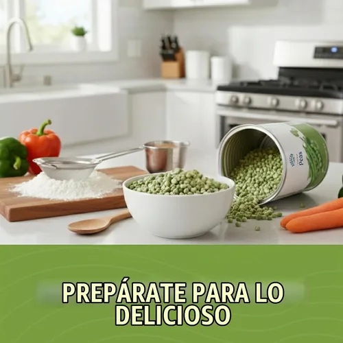 Vista 5 de Augason Farms Lata de guisantes liofilizados #10, 16 oz