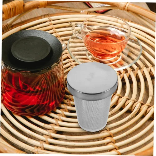 Vista 6 de Angoily 1 Unidades Tetera Colador de Té Colador de Malla Fina Colador Reutilizable Filtro de Té Filtro de Té Infusor de Té Colador de Té Infusor
