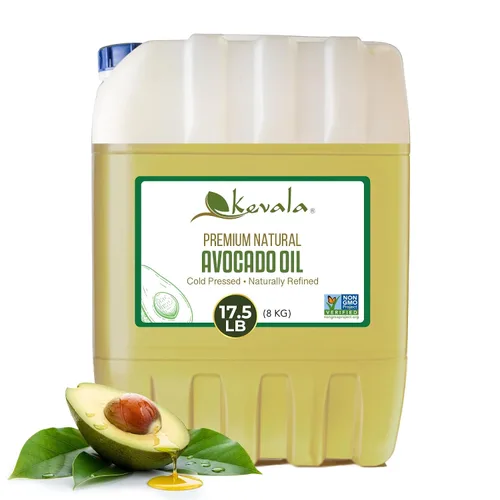 Vista 10 de Aceite de aguacate Kevala, refinado, 8 onzas