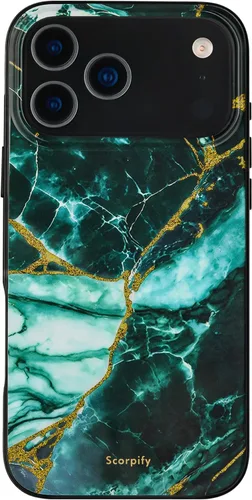 Vista 80 de SCORPIFY - Funda para iPhone 17 Pro Max Leopardo negro transparente LP-Negro Transparente Leopardo