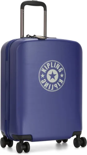 Vista 2 de Kipling Curiosity Small 4 Wheeled Rolling Luggage Laser Blue