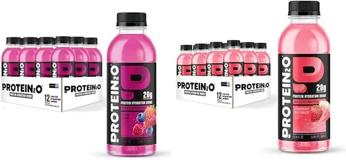 Vista 8 de Protein2o - Bebida proteínica con electrolitos, 12 botellas de 17 onzas fluidas cada una (peso neto), total de 203 onzas fluidas