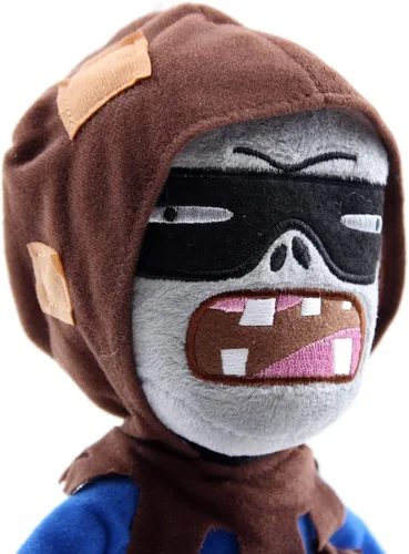 Vista 6 de Zombies Plush Toys Game 1 2 Bandit Zombie Plushie - Figura de peluche suave para regalo