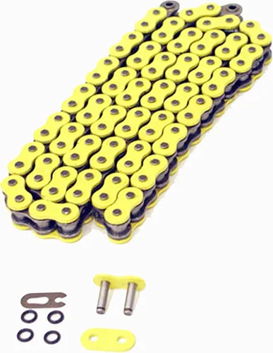 Vista 4 de 2004-2008 Compatible con Honda Sportrax 400EX TRX400EX cadena de junta tórica amarilla 520-94L