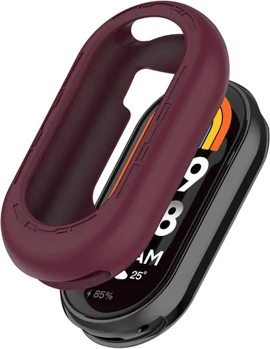 Vista 16 de Funda protectora para Mi Band 8, a prueba de golpes, resistente a los golpes, funda de parachoques para Xiaomi Mi Band 8 Activity Tracker Agua