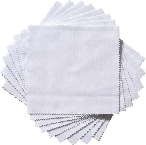 Vista 8 de iNee Cuadrados de Tela para Bordado de Algodón, 10 Cuadrados de 10 x 10 pulgadas, Negro