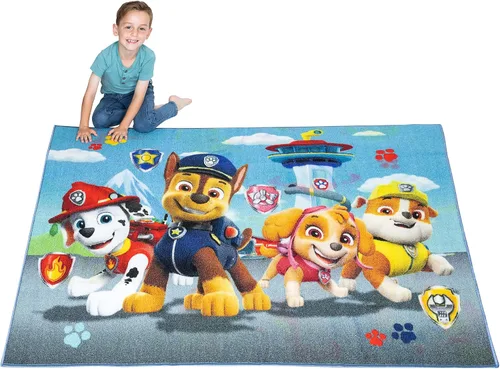 Vista 18 de Franco Alfombra antideslizante para habitación de niños, 69 x 52 pulgadas, Batman