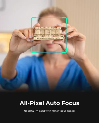 Vista 12 de OBSBOT Tiny 2 - Cámara web 4K con control de voz PTZ, seguimiento por IA en modos múltiples y enfoque automático, cámara web con sensor de 1/1.5