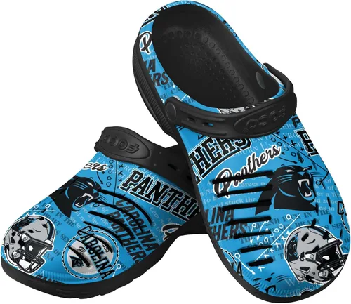 Vista 25 de FOCO Arizona Cardinals NFL Mens Historic Print Clog with Strap