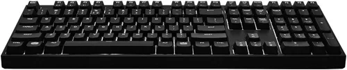 Vista 8 de Cooler Master MasterKeys Pro L - Teclado mecánico LED blanco para juegos, color rojo cereza MX, tamaño completo (grande)