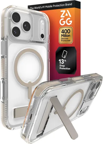 Vista 73 de ZAGG Gear4 Santa Cruz Snap Case para Apple iPhone 14, protección contra caídas D30 de hasta 13 pies (4 m), compatible con carga inalámbrica, parte