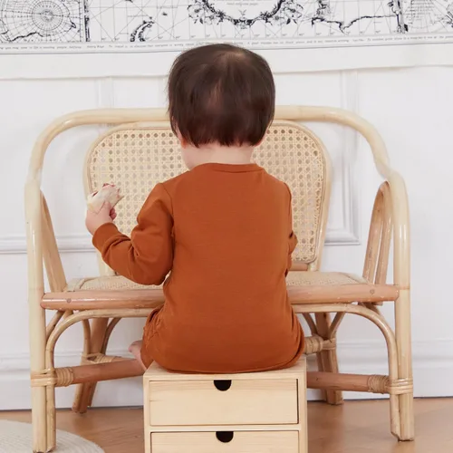 Vista 6 de Conjunto de camisa larga y divertida para bebé niño y niña, ropa de primera Navidad, 6, 12, 18, 24 meses, 2T