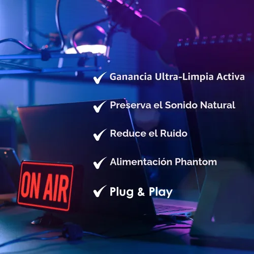 Vista 5 de Cloud Microphones CL-1 Cloudlifter activador de micrófono de 1 canal