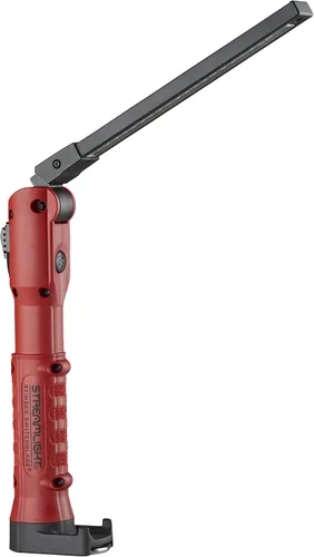 Vista 8 de Streamlight 74851 Strion Switchblade 500 lúmenes recargable multifunción luz de trabajo compacta con 120V/100V AC 1 soporte cargador, rojo