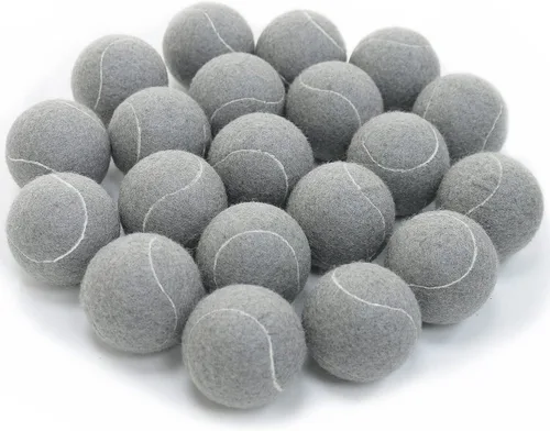 Vista 10 de URBEST Pelota de tenis avanzada, paquete de 20 unidades, pelotas de tenis de entrenamiento para jugadores novatos, pelotas de juego para perros