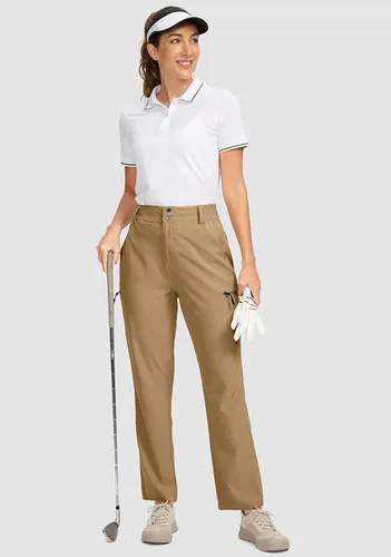 Vista 6 de G Gradual Womens Hiking Pants with Zipper Pockets Convertible Lightweight Quick Dry Stretch Cargo Camping Pants