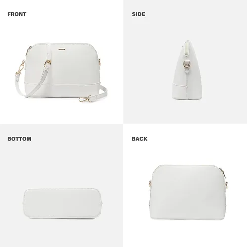 Vista 5 de LOVEVOOK Bolsos de mano para mujeres, bolsos de hombro, bolso tote, bolso satchel, bolso hobo, conjunto de bolso de 3 piezas
