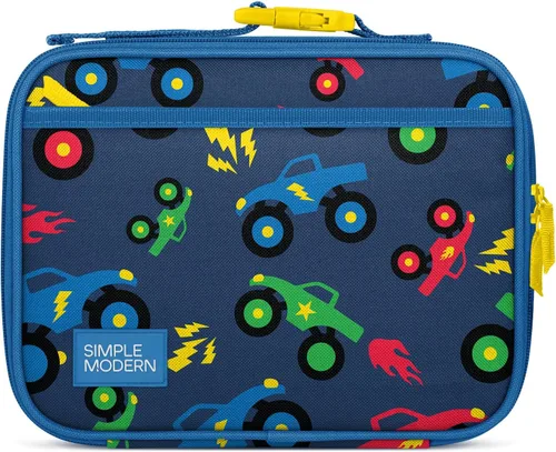 Vista 39 de Simple Modern Fiambrera para niños y bolsa de almuerzo aislada para la Campos de unicornio
