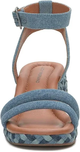 Vista 3 de Lucky Brand Naylicia - Sandalia de cuña trenzada para mujer