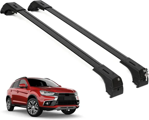 Vista 10 de ERKUL Barras transversales para portaequipajes de techo resistentes para deportes 2011-2025 Barras transversales de aluminio Aero mejoradas