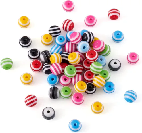 Vista 42 de Craftdady - 500 piezas de cuentas de vidrio redondas de 4 mm esmeriladas transparentes con cristal mate. Cuentas de vidrio esféricas pequeñas y 20