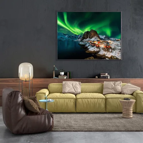Vista 5 de Rompecabezas de 1000 piezas, rompecabezas de 1000 piezas, rompecabezas desafiante, Northern Lights en Noruega