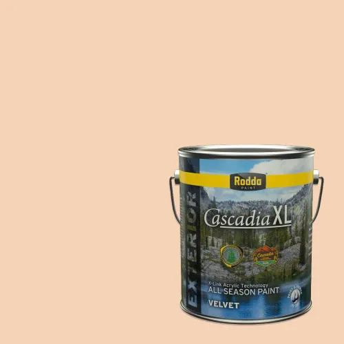 Vista 297 de Rodda Paint CASCADIA ZERO - Pintura plana e imprimación para interiores en uno, cuarto de galón, crema de ballet