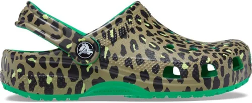 Vista 3 de Crocs Unisex-Child Classic Animal Print Clog