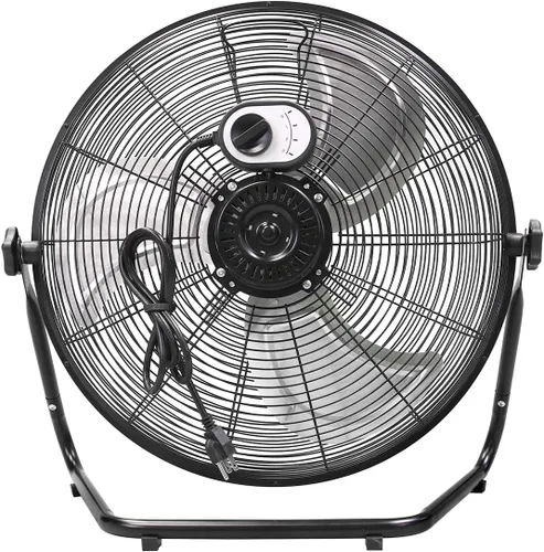 Vista 6 de MaxxAir HVFF Ventilador de suelo, 20 pulgadas, alta velocidad, UPS