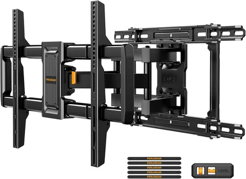 Vista 8 de Perlegear Soporte de pared para TV de movimiento completo para televisores