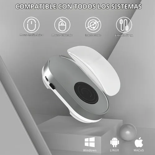 Vista 5 de Mouse Jiggler, dispositivo de movimiento de mouse indetectable con cable USB sin unidad y adaptador USB, movimiento físico automático del mouse