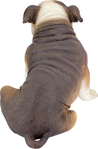 Vista 4 de Design Toscano Escultura Buster the Bulldog de 16 pulgadas