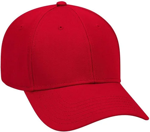 Vista 14 de Ashen Fane Gorra de béisbol básica de sarga de algodón superior de perfil bajo estructurado de 6 paneles